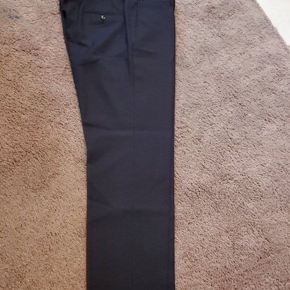 Ted Baker London Endurance Navy Blue Pinstripe Suit 40R/33R - Picture 6 of 7